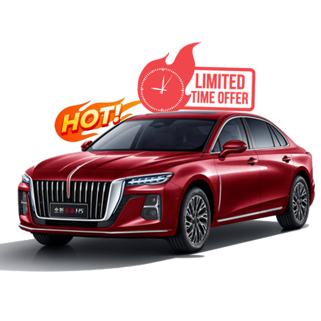 High quality 4-cylinder 169hp Gasoline car hongqi H5 for 2024 Brand new car with 5 Seaters for family adult car