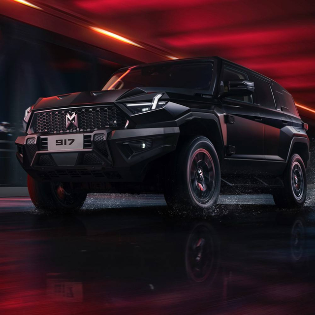 2024 Hot sale Dongfeng electric cars M-hero 917 2023 505km range 1088Ps 4x4 chinese luxury SUV ev car used new energy mengshi
