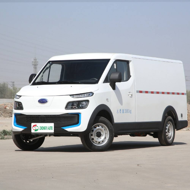 China Karry Auto Dolphin New Energy Cargo Large Van In Stock Karry Dolphin ev 271 Km Pure Electric cars Cargo Van