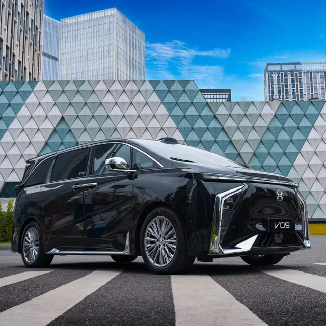 Chinese Hycan V09 EV Large Space 2023 model Honor 762KM Edition Battery MPV New Energy Cheap Price Adult Auto Used Vehicle car