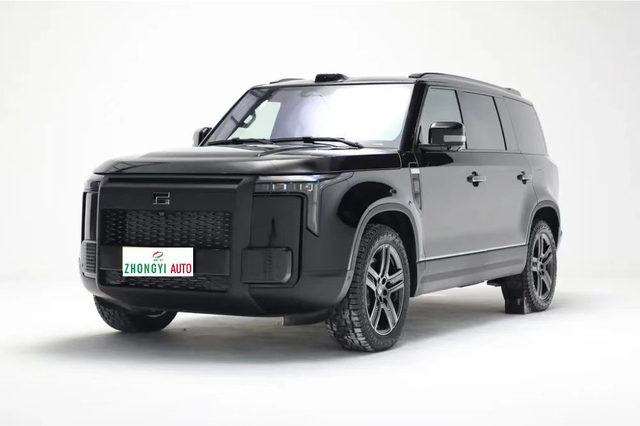 Polestones 01 JiShi 01 2024 ZunXiang 6 Seats Long-range Extend-range Hybrid Auto Adult Price The Used Large Car Vehicle