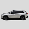 2023 FAW Tuyota RAVfour Rongfang Awd in Cheap Price Auto Green Smart Left Hand Drive Oil Gasoline Adult SUV Vehicle Car